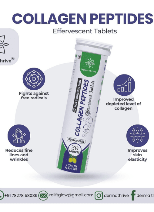 Collagen Peptides Effervescent Tablet